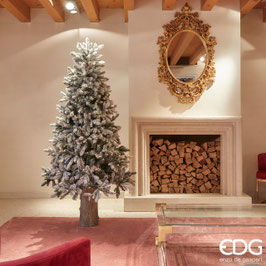 EDG Pino merano innevato con LED