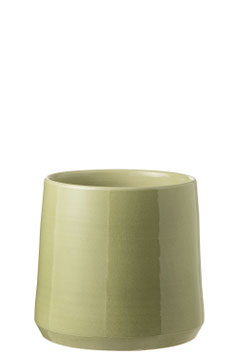 Portavasi Ceramica Verde