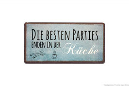 Magnet 10x5cm "Küchenparties"