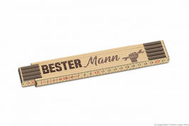 Zollstock "Bester Mann"