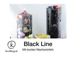 Kollektion Black Line meliert (links im Bild)