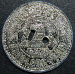 Gasthaus Napoleonstein Leipzig Sachsen 25 Pfennig