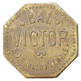 BAL VICTOR - 39, BOUL. DU TEMPLE - BON POUR UNE DANSE - Paris