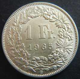 Schweiz 1 Franken 1965