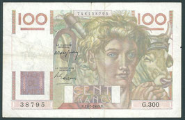 France 100 Francs Paysan 1949