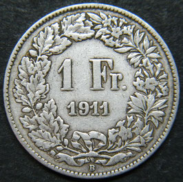 Schweiz 1 Franken 1911
