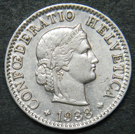 5 Rp. 1938 Schweiz