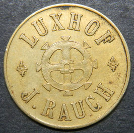 Mulhouse Löwenbrau Luxhof J. Rauch 10 Pfennig