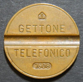 7608 - CMM - Gettone Telefonico Italia - Numeri Largi
