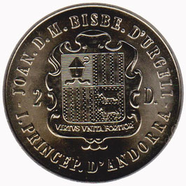 Andorra 2 Diners  XXIV. Olympische Sommerspiele Seoul 1988