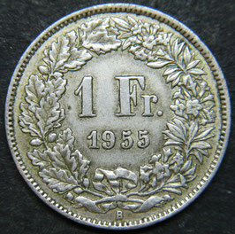 Schweiz 1 Franken 1955