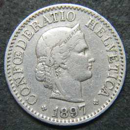 10 Rp. 1897 Schweiz