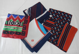 5 alte Foulards zu Uniformen der SBB