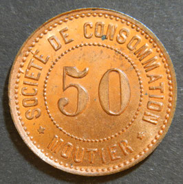 50 Centimes Société de Consommation Moutier
