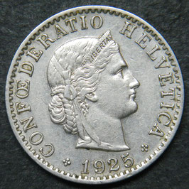 20 Rp. 1925 Schweiz