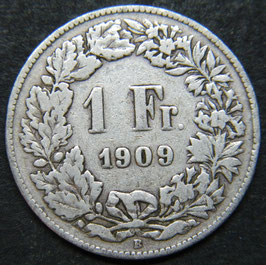 Schweiz 1 Franken 1909