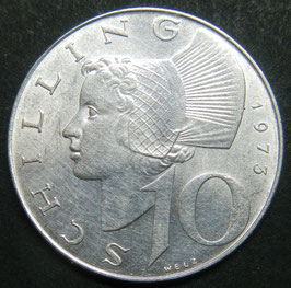 Östereich 10 Schilling 1973