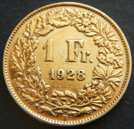 Schweiz 1 Franken 1928