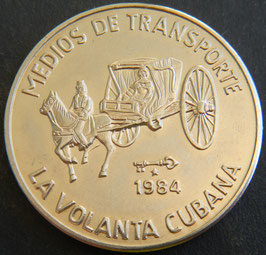 Kuba 1 Peso 1984 - La Volante Cubana