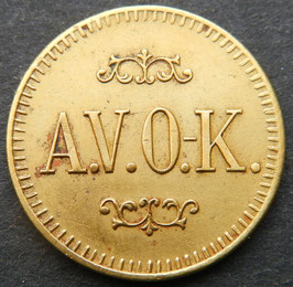 A.V.O. -K. Flaschenmarke 10 Pfennig