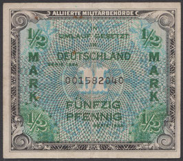 Deutschland ½ Mark 1944