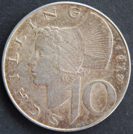 Österreich 10 Schilling 1972