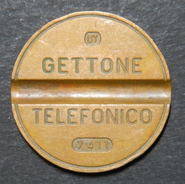 7411 - UT - Gettone Telefonico Italia