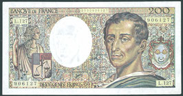 France 200 Francs Montesquieu 1992