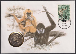 Vietnam 10 Đồng 1990 Schopfgibbon