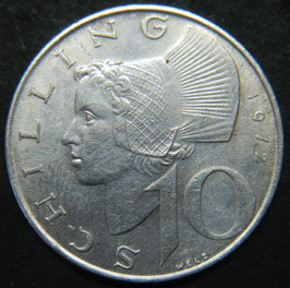 Österreich 10 Schilling 1972