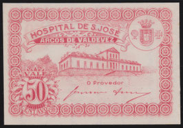 Portugal N.D. (Ca.1920) St. Jose Hospital 5 Centavos