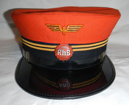 RhB Uniform Mütze Hut Bahnhof Vorstand