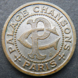 Phonograph Token - Palace Chanson Paris