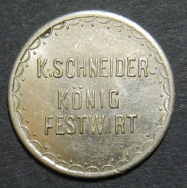 Zollikofen 20 Rp. K. Schneider König Festwirt
