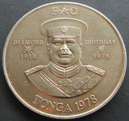 Tonga 2 Pa'anga Diamond 1918-1978