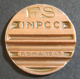 FS INPCC ROMA 1947 GETTONE TELEFONICO