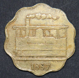 Société du chemin de fer Genève - Veyrier 1887