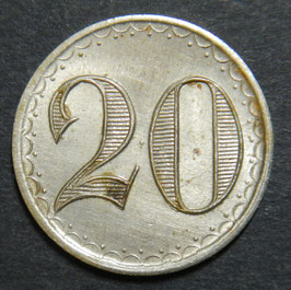 Zollikofen 20 Rp. K. Schneider König Festwirt