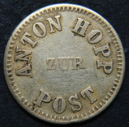 Anton Hopp zur Post 20 Pfennig