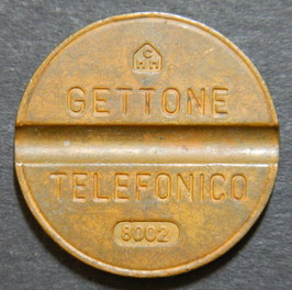 8002 - CMM - Gettone Telefonico Italia - ultimo anno