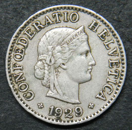 5 Rp. 1929 Schweiz