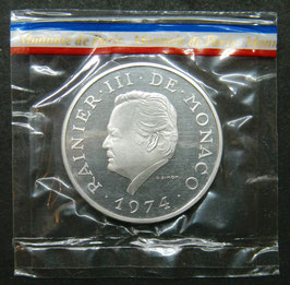 Monaco 100 Francs 1974 PROOF