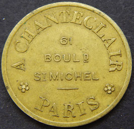 A. CHANTECLAIR, 61. BOULD ST-MICHEL, PARIS, BON POUR UNE AUDITION