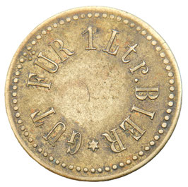 Bierjeton  Gut für 1 Ltr. Bier