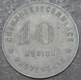 Chambres de Commerce Region Provencale 10 Centimes 1918