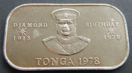 Tonga 1 Pa'anga Diamond 1918-1978