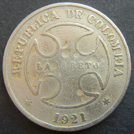 Colombia Leprosarium Coin