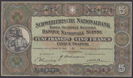 Schweiz 5 Franken 1942