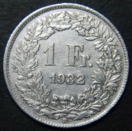 Schweiz 1 Franken 1932