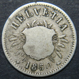 5 Rp. 1850 Schweiz